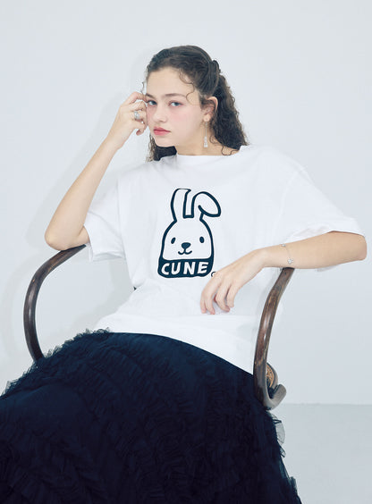 ラヴィット! COLLAB S/S Tee 顔交換