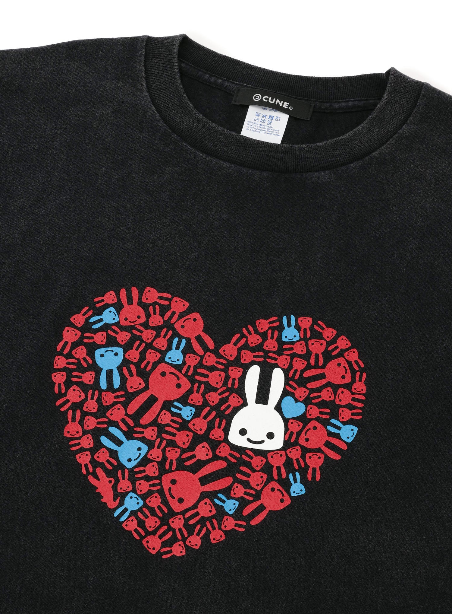 2026ハート ウォッシュTシャツ