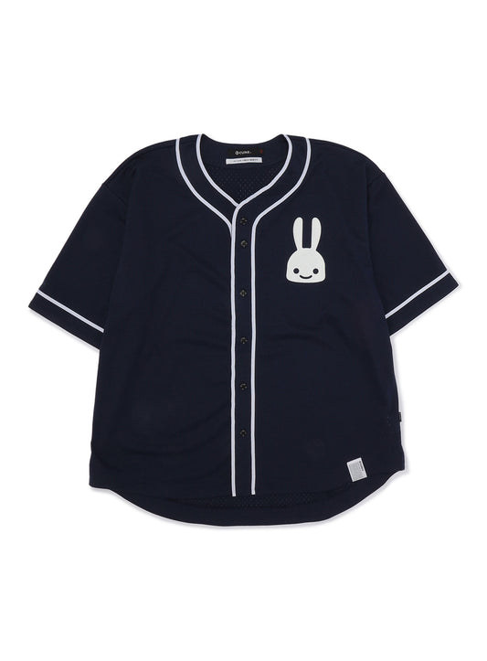 メッシュベースボールシャツ