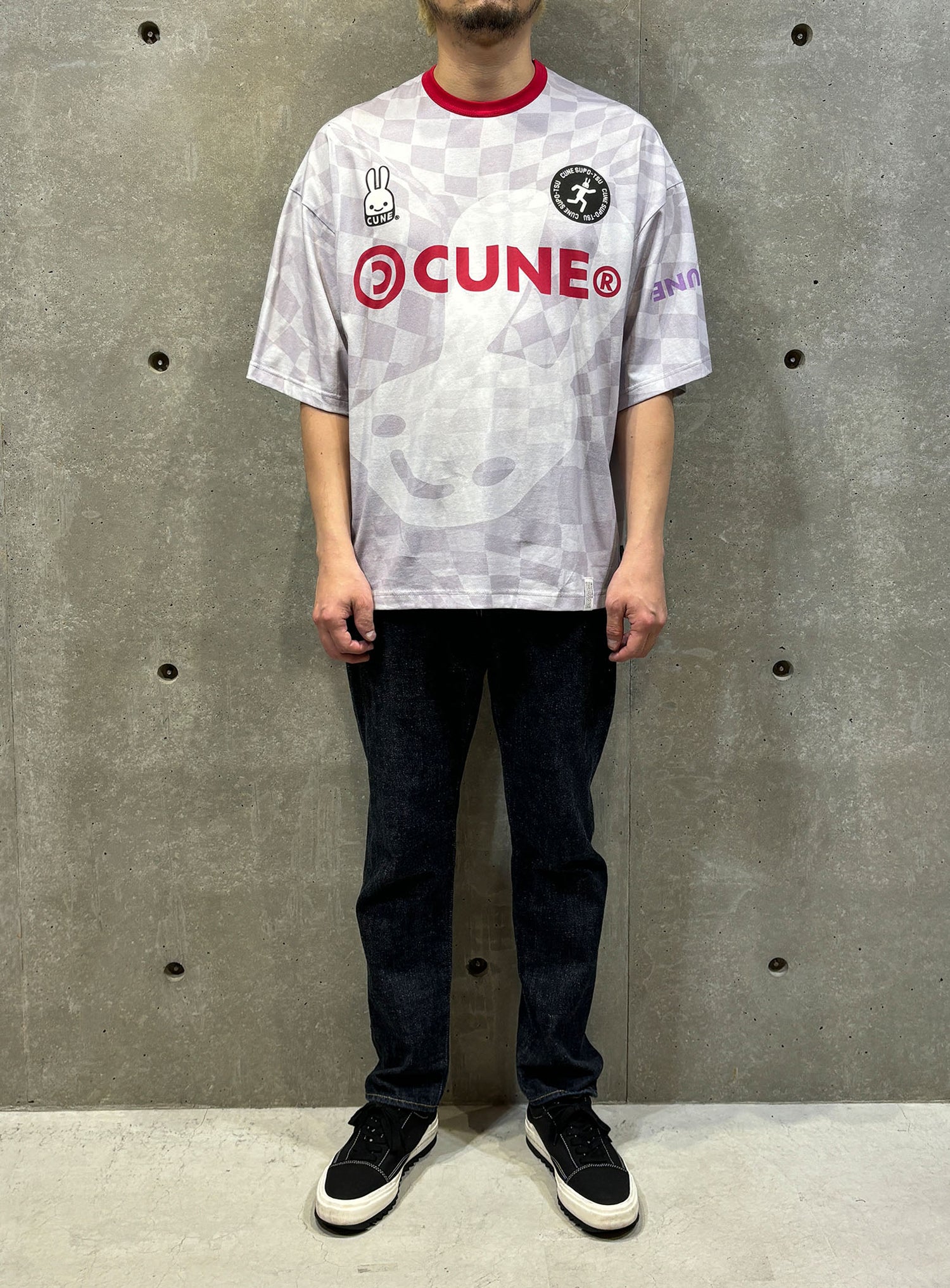 ユニフォーム風ビッグTシャツ