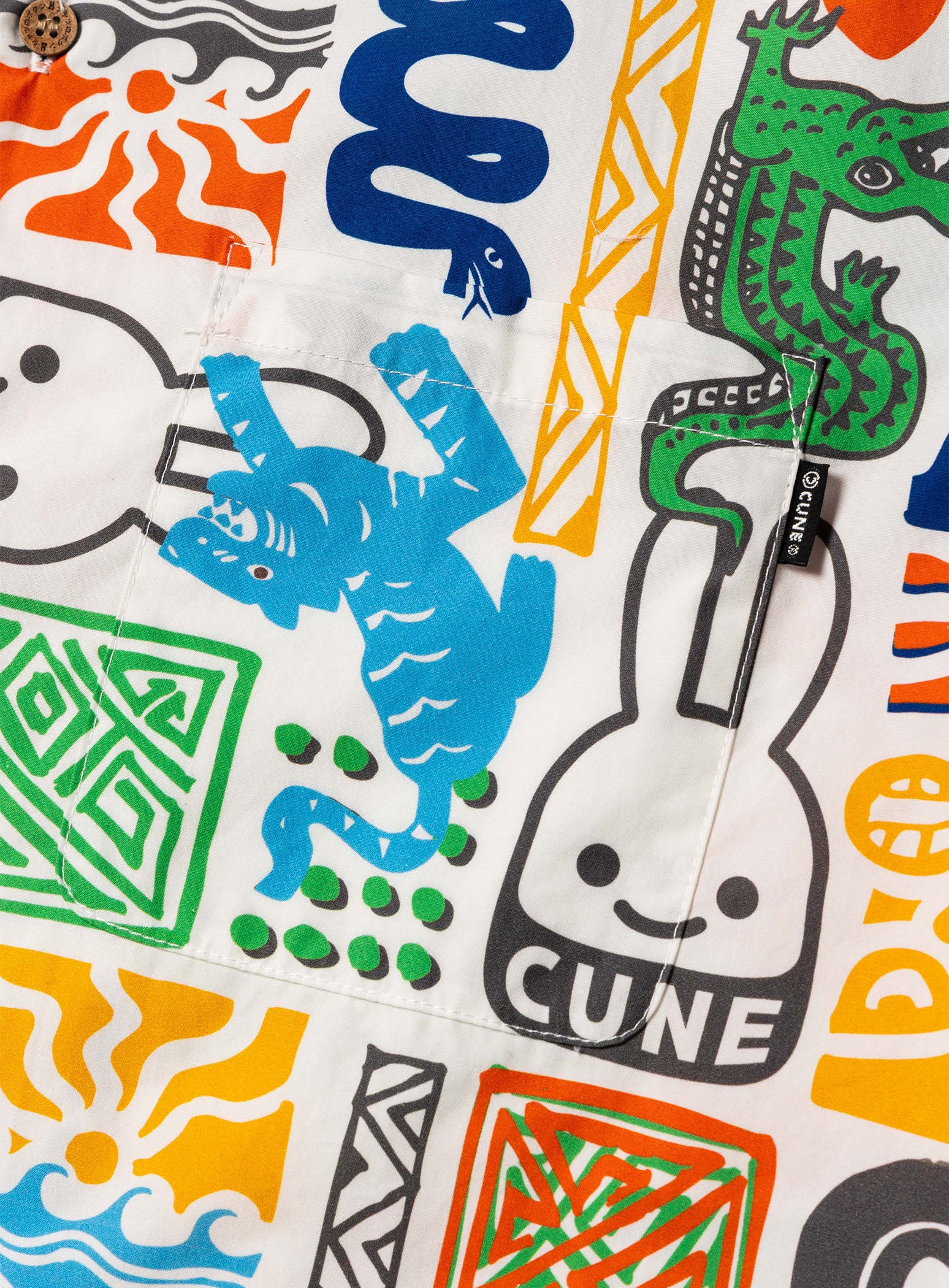 南国風コットン開襟シャツ – CUNE