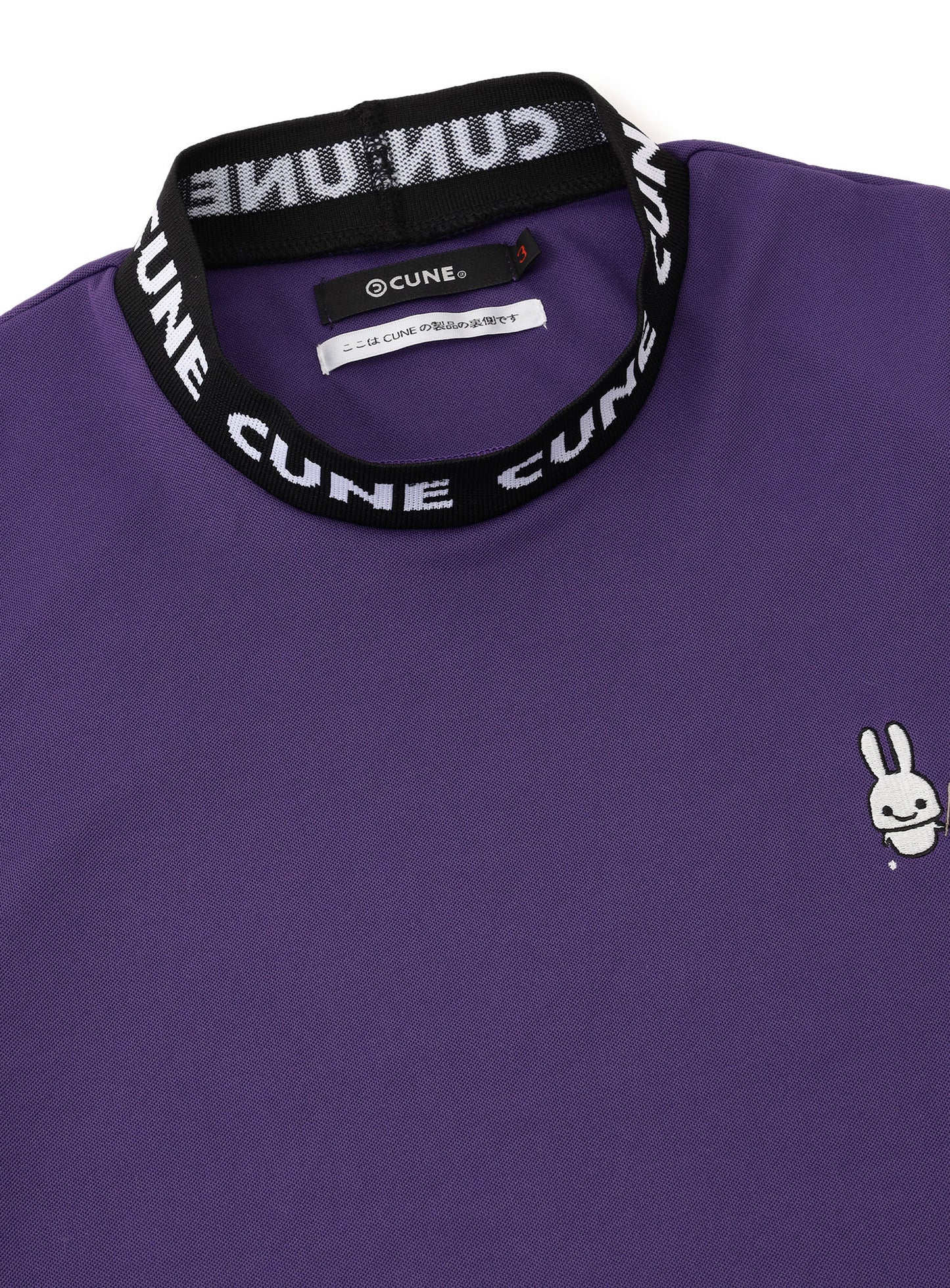 ＜CUNE GOLF＞ モックネックTシャツ