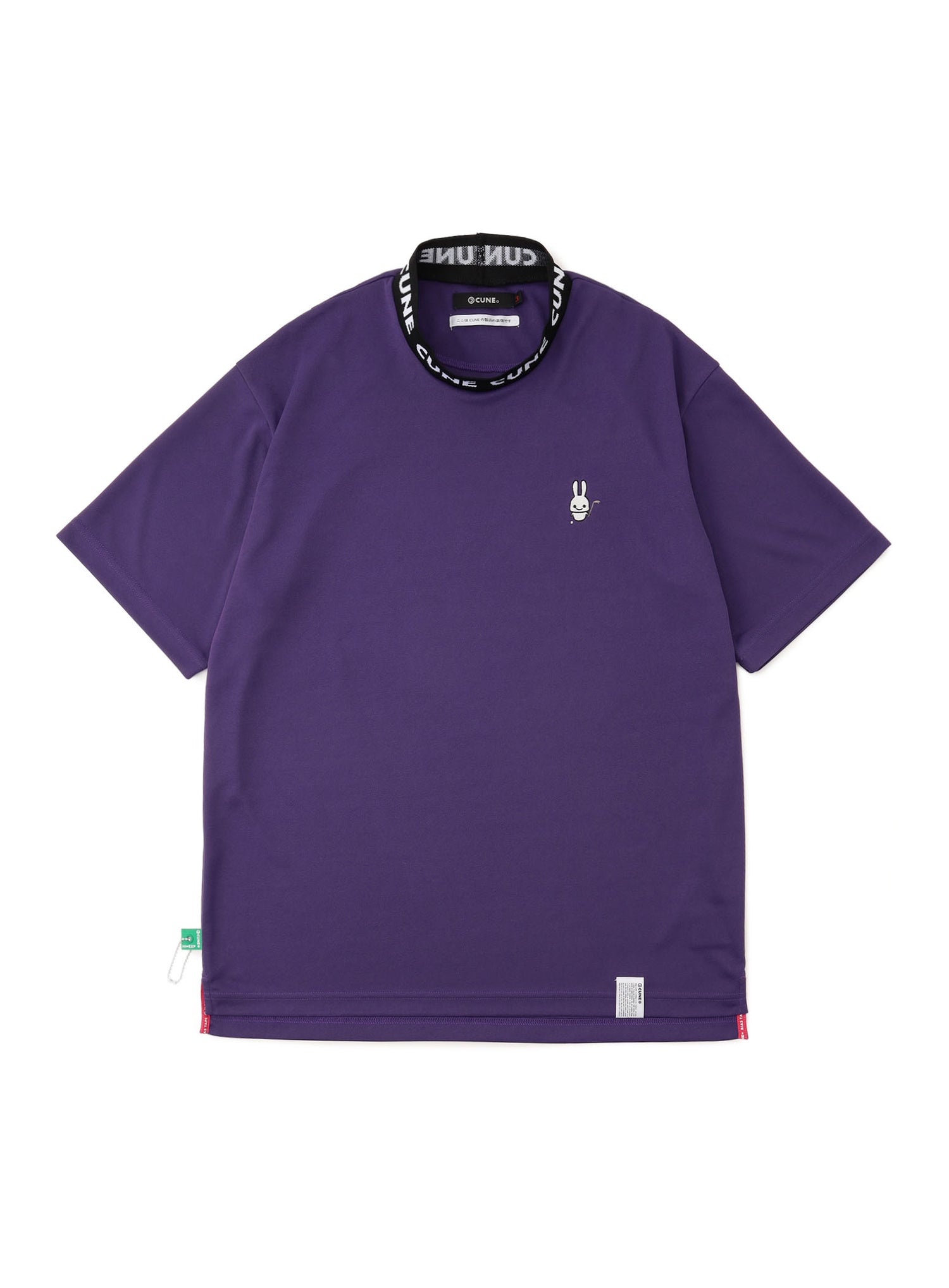 ＜CUNE GOLF＞ モックネックTシャツ