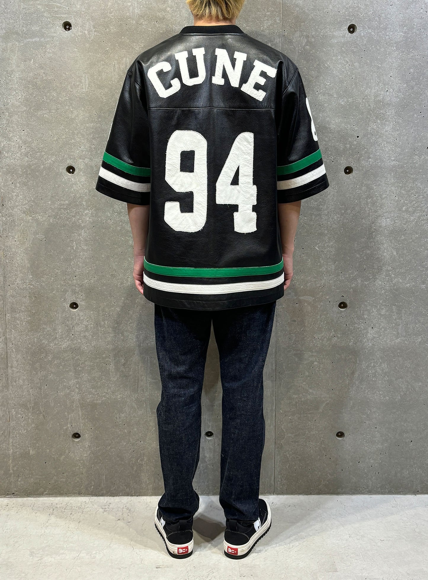 レザーホッケーシャツ