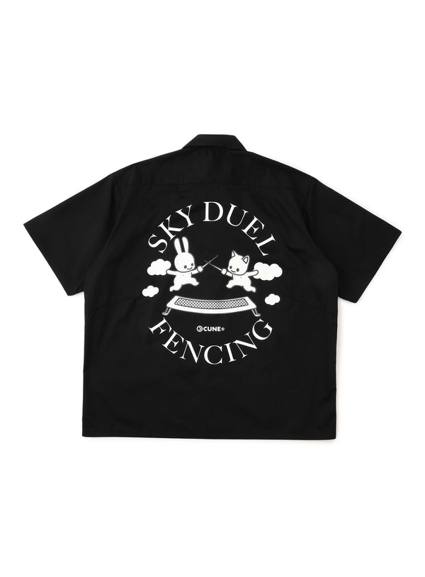 半袖ワークシャツ SKY DUEL FENCING