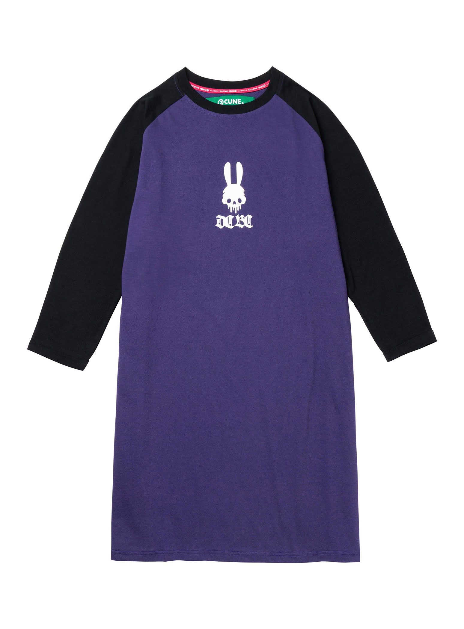 Keikiii あちゃちゅむ 妖怪柄ラグランワンピースT DCBC ラグランワンピース – CUNE