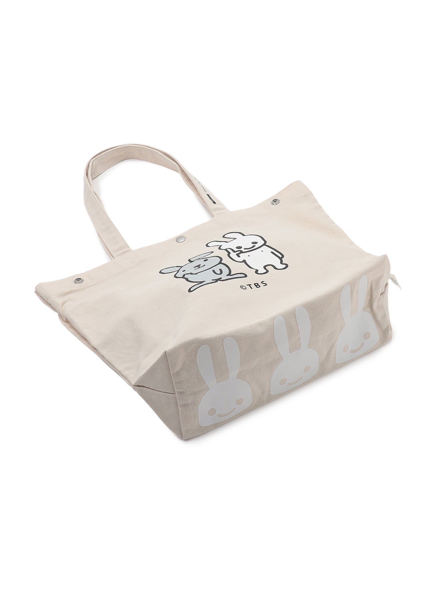 ラヴィット! COLLAB ベーシックコットントートバッグ ラッピーとうさ