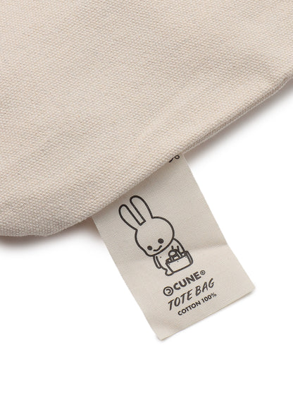 ラヴィット! COLLAB ベーシックコットントートバッグ ラッピーとうさちゃん