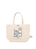 ラヴィット! COLLAB ベーシックコットントートバッグ ラッピーとうさちゃん