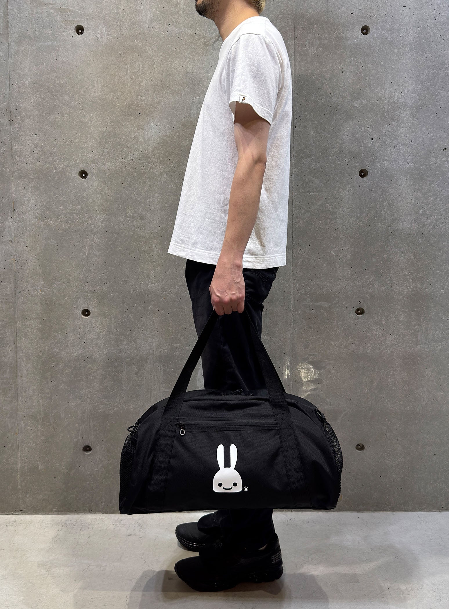BLACK BUNNY ダッフルバッグ ブラック 2WAYダッフルバッグ – CUNE