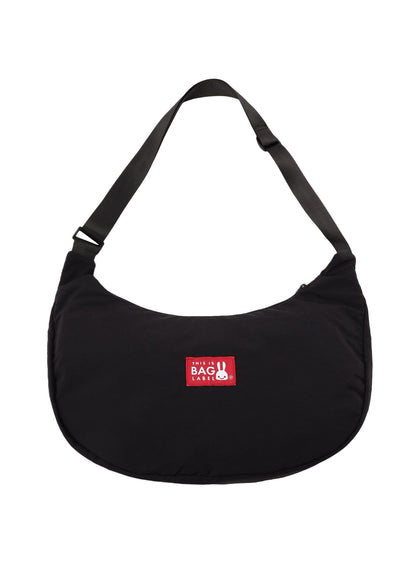ナイロンラウンドショルダーバッグ