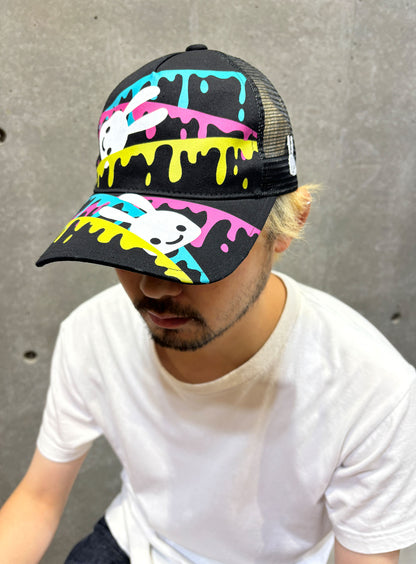 メッシュキャップ　ペイント