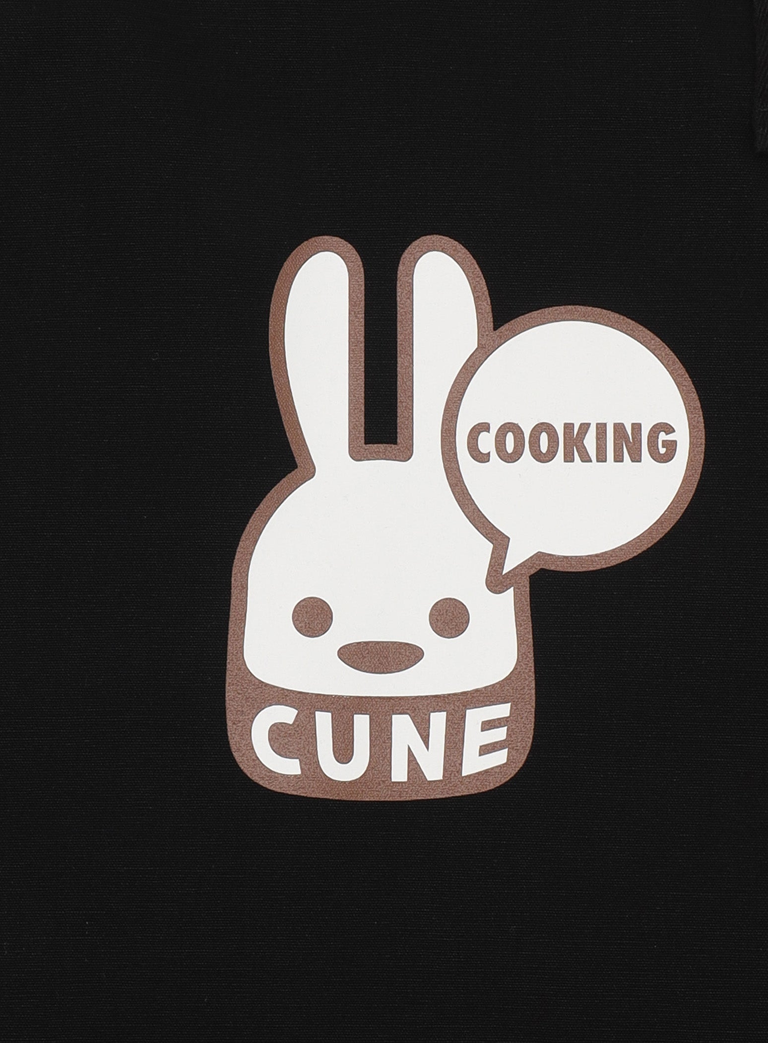 CUNE ウサギプリントエプロン ONE SIZE CUNE APRON COOKING