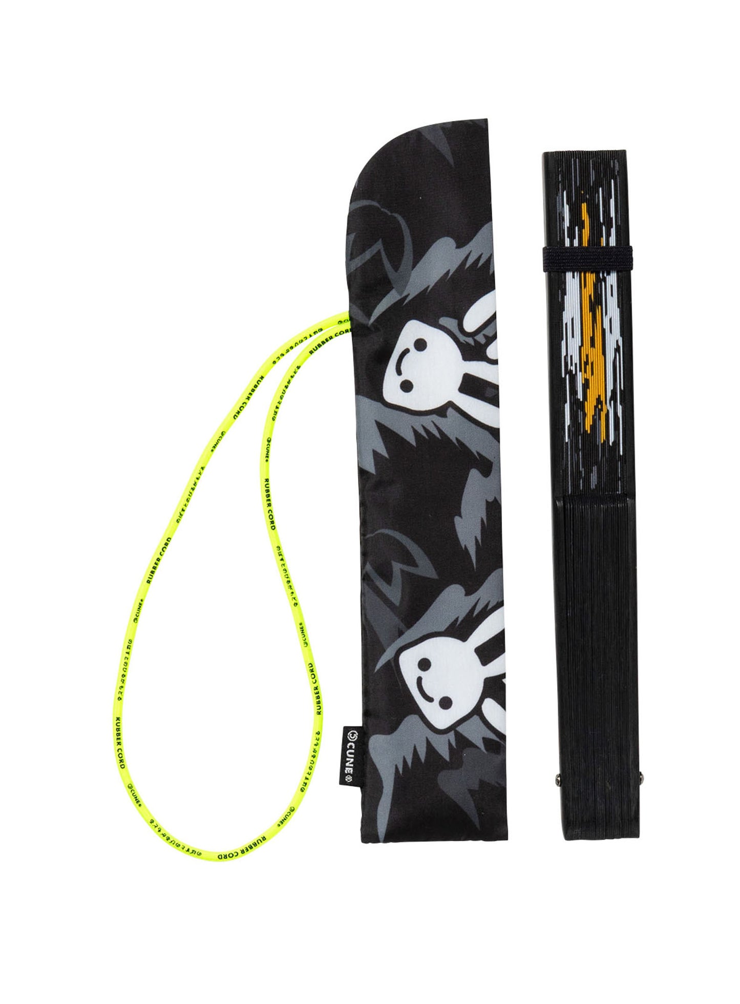 竹と布の扇子 とらちゃん2