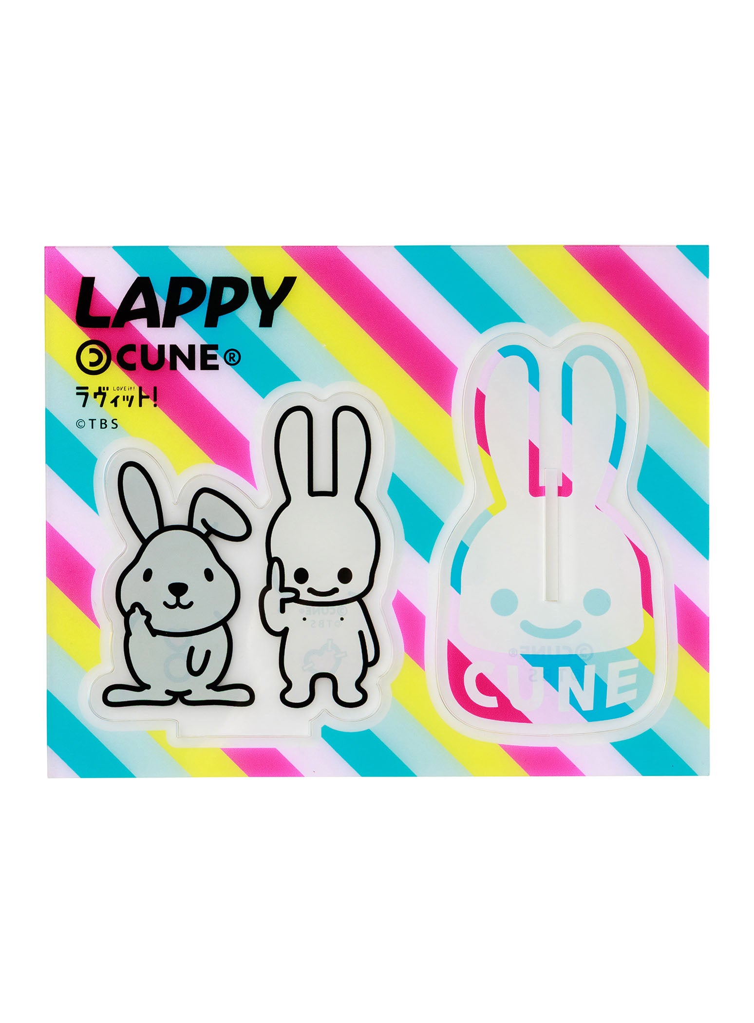 ラヴィット! COLLAB アクリルスタンド ラッピーとうさちゃん – CUNE
