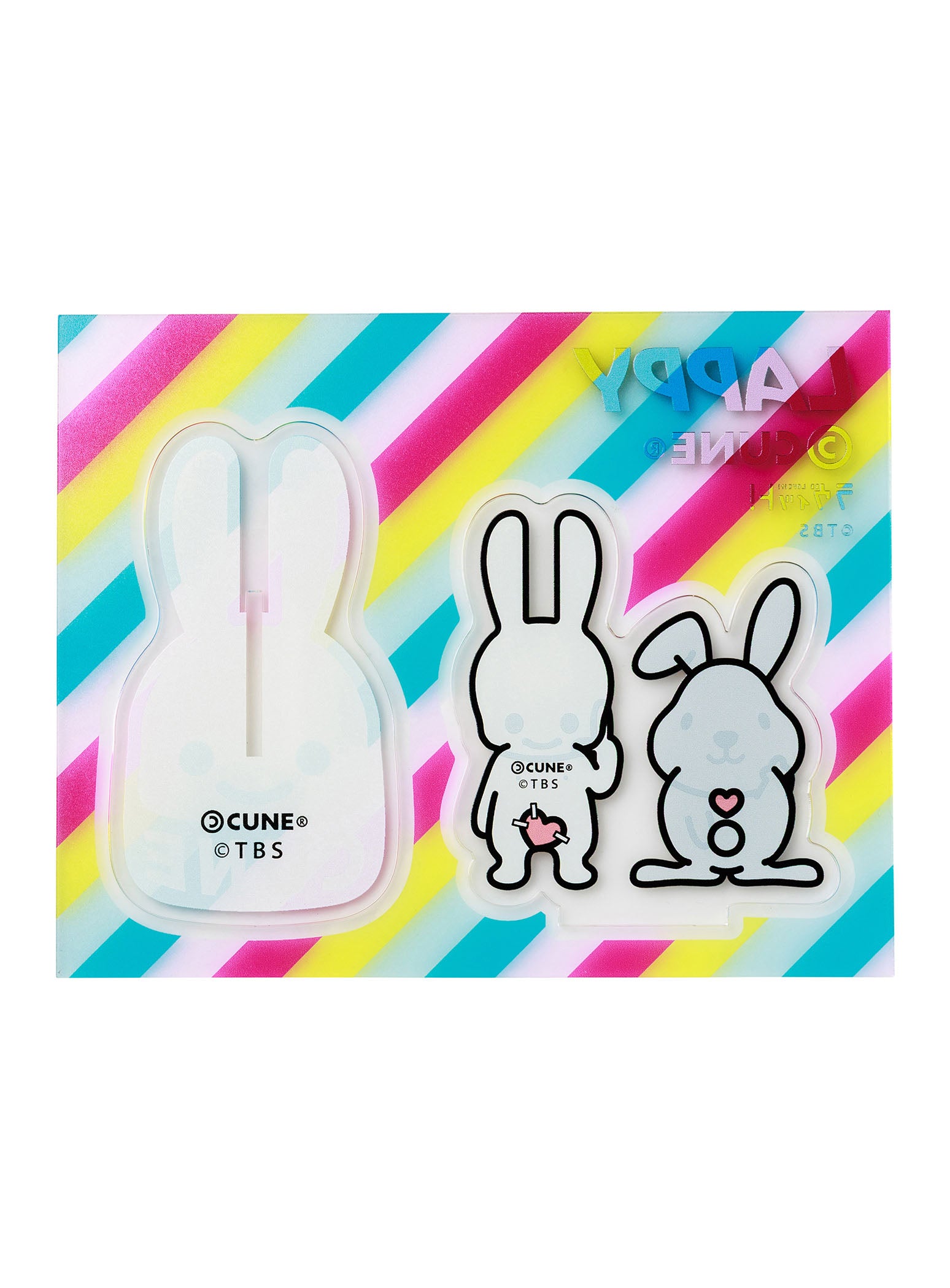 ラヴィット! COLLAB アクリルスタンド ラッピーとうさちゃん – CUNE