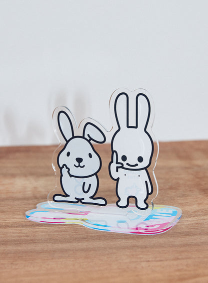 ラヴィット! COLLAB アクリルスタンド ラッピーとうさちゃん