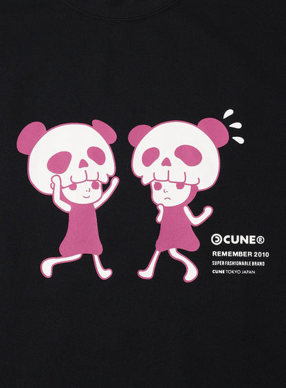 CUNE DRY T-SHIRTS ドクロちゃん