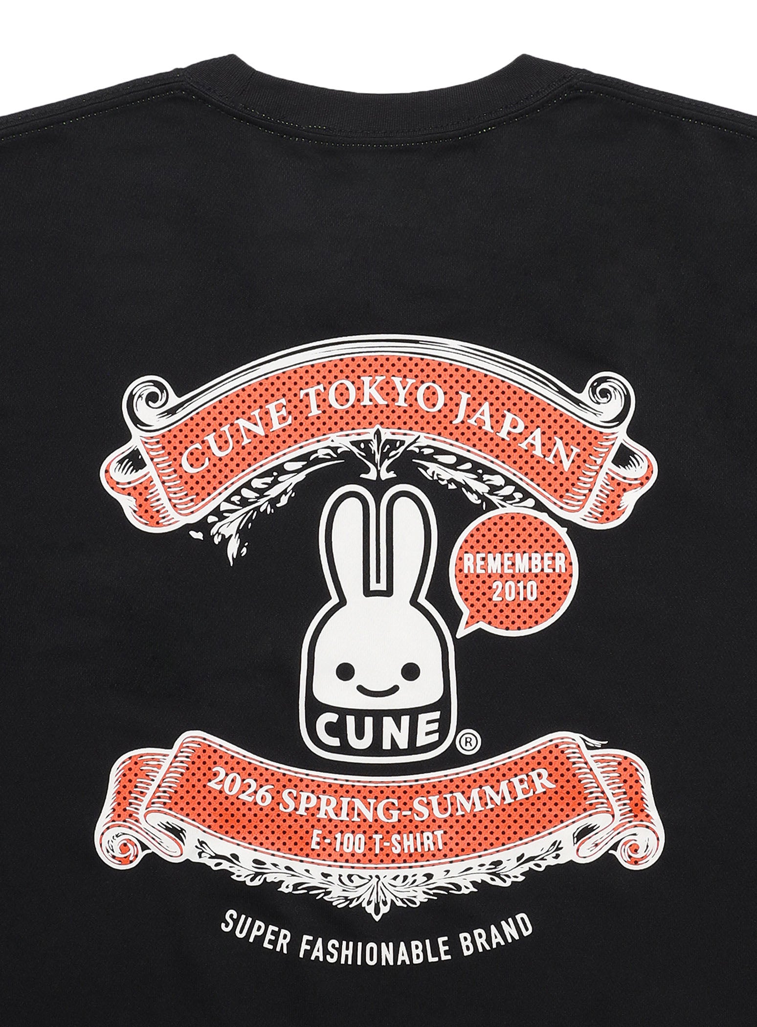 CUNE ボトム　たくあんぎゅーにゅー CUNE DRY T-SHIRTS 墓場