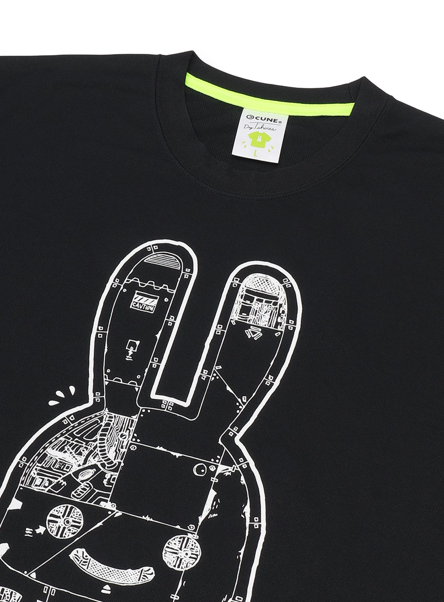 CUNE DRY T-SHIRTS メカ