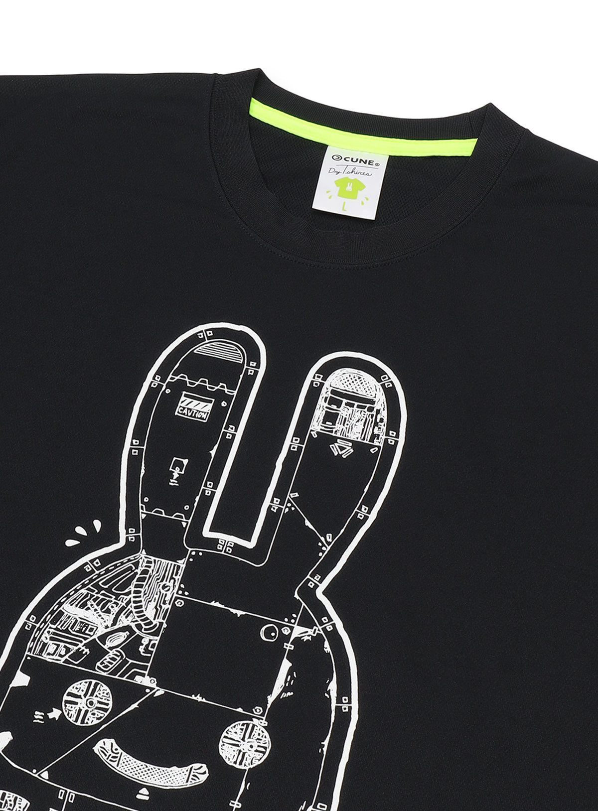 CUNE DRY T-SHIRTS メカ
