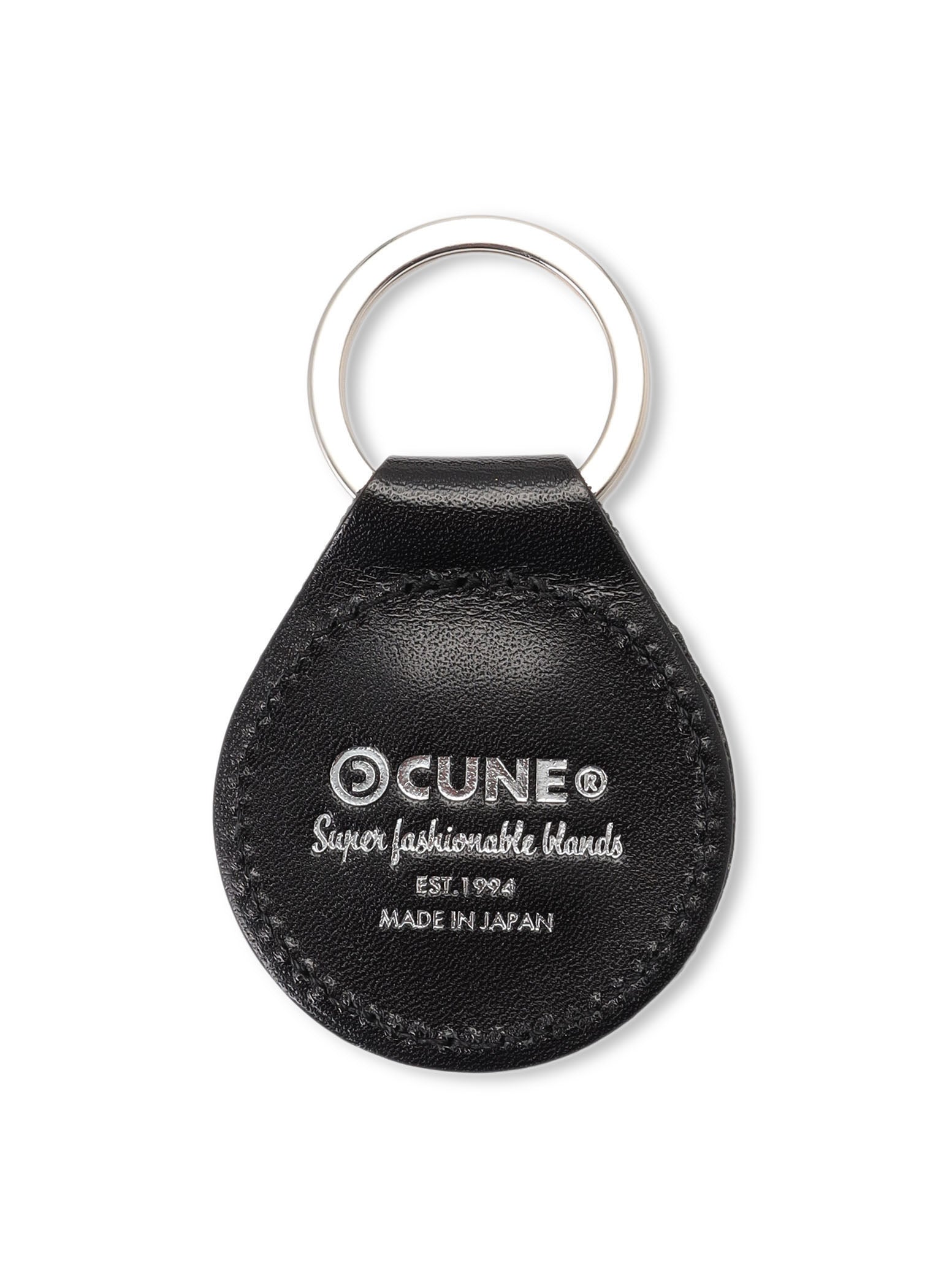 CUNE レザースタッズキーホルダー ウサギスタッズ丸いキーホルダー – CUNE