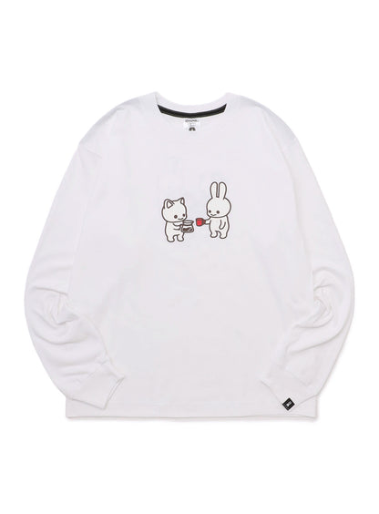 L/S Tee コーヒー