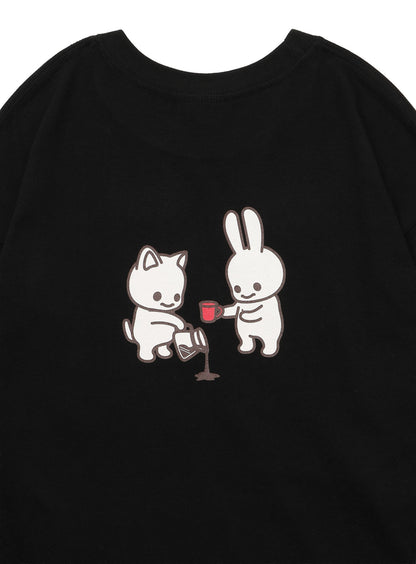 L/S Tee コーヒー