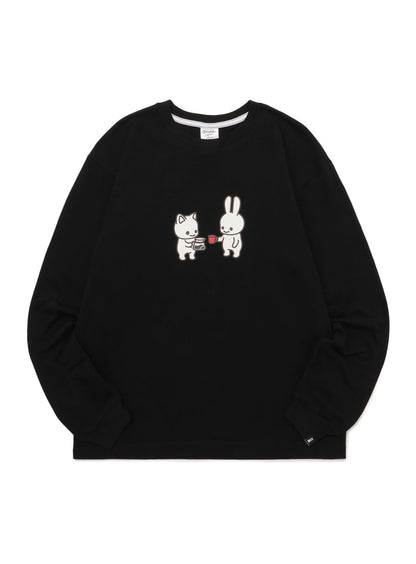 L/S Tee コーヒー