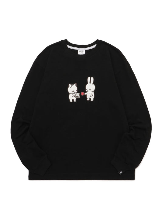 L/S Tee コーヒー