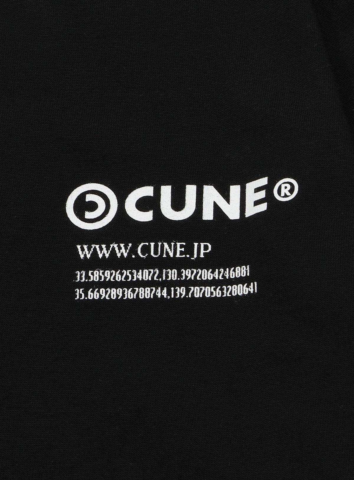 L/S Tee ロゴと文章
