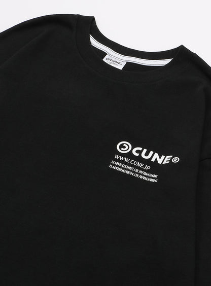 L/S Tee ロゴと文章