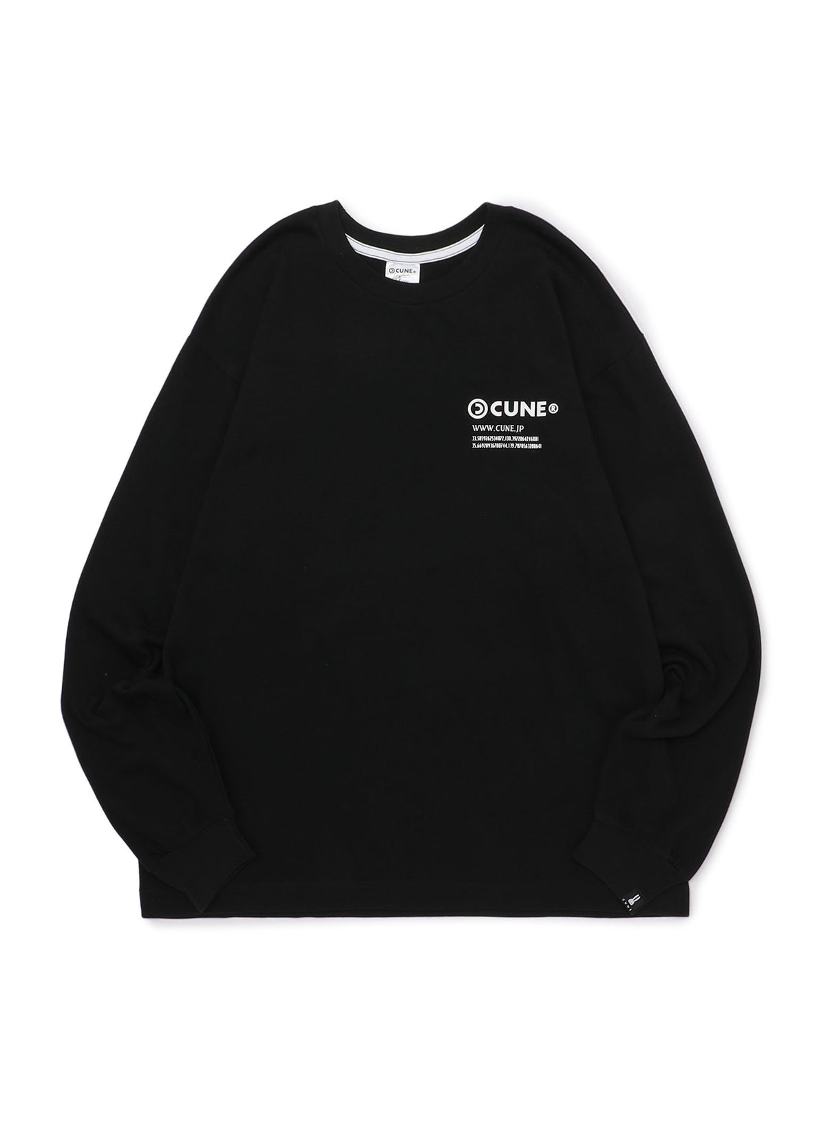 L/S Tee ロゴと文章