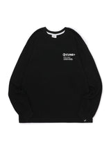 L/S Tee ロゴと文章