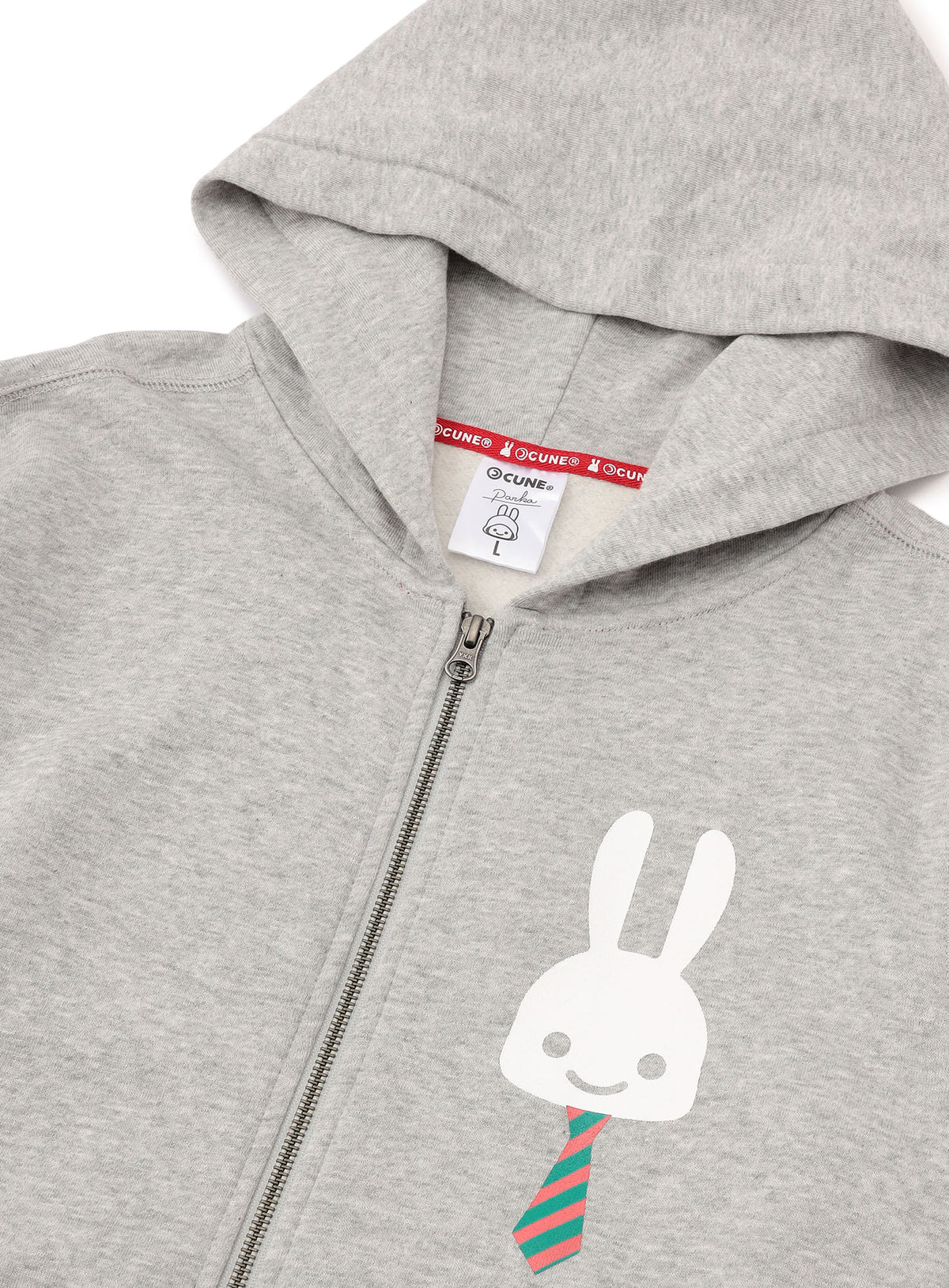 CUNE ZIP PARKA ネクタイ
