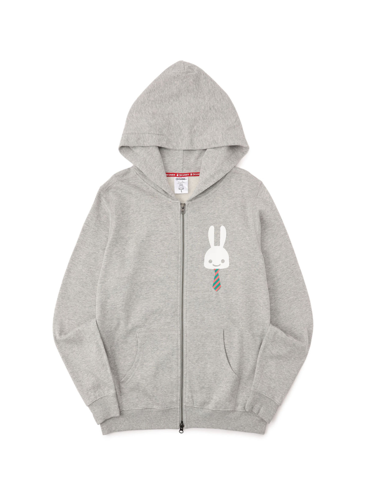 CUNE ZIP PARKA ネクタイ