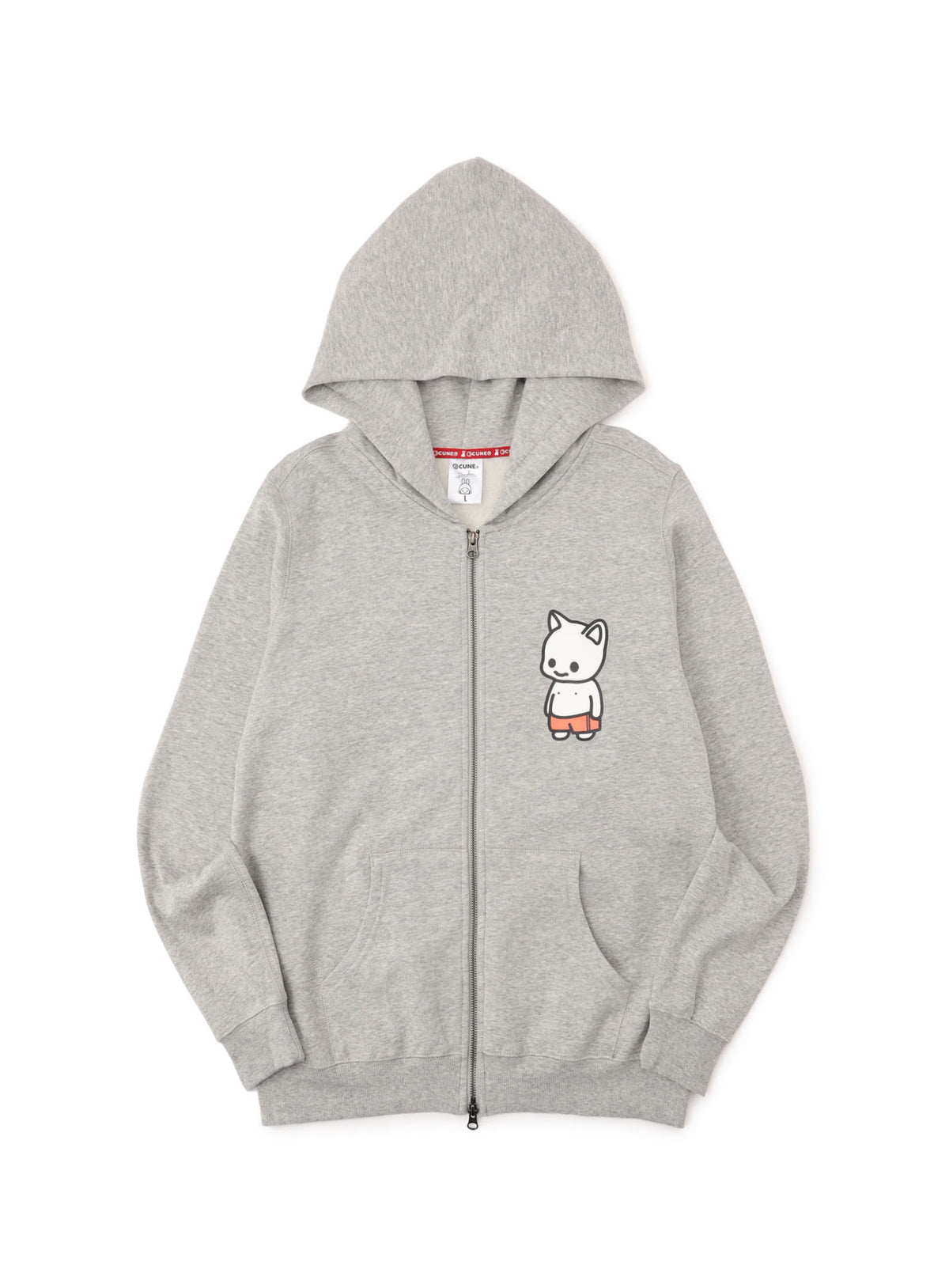 CUNE ZIP PARKA 風呂上がり