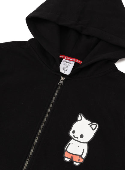 CUNE ZIP PARKA 風呂上がり