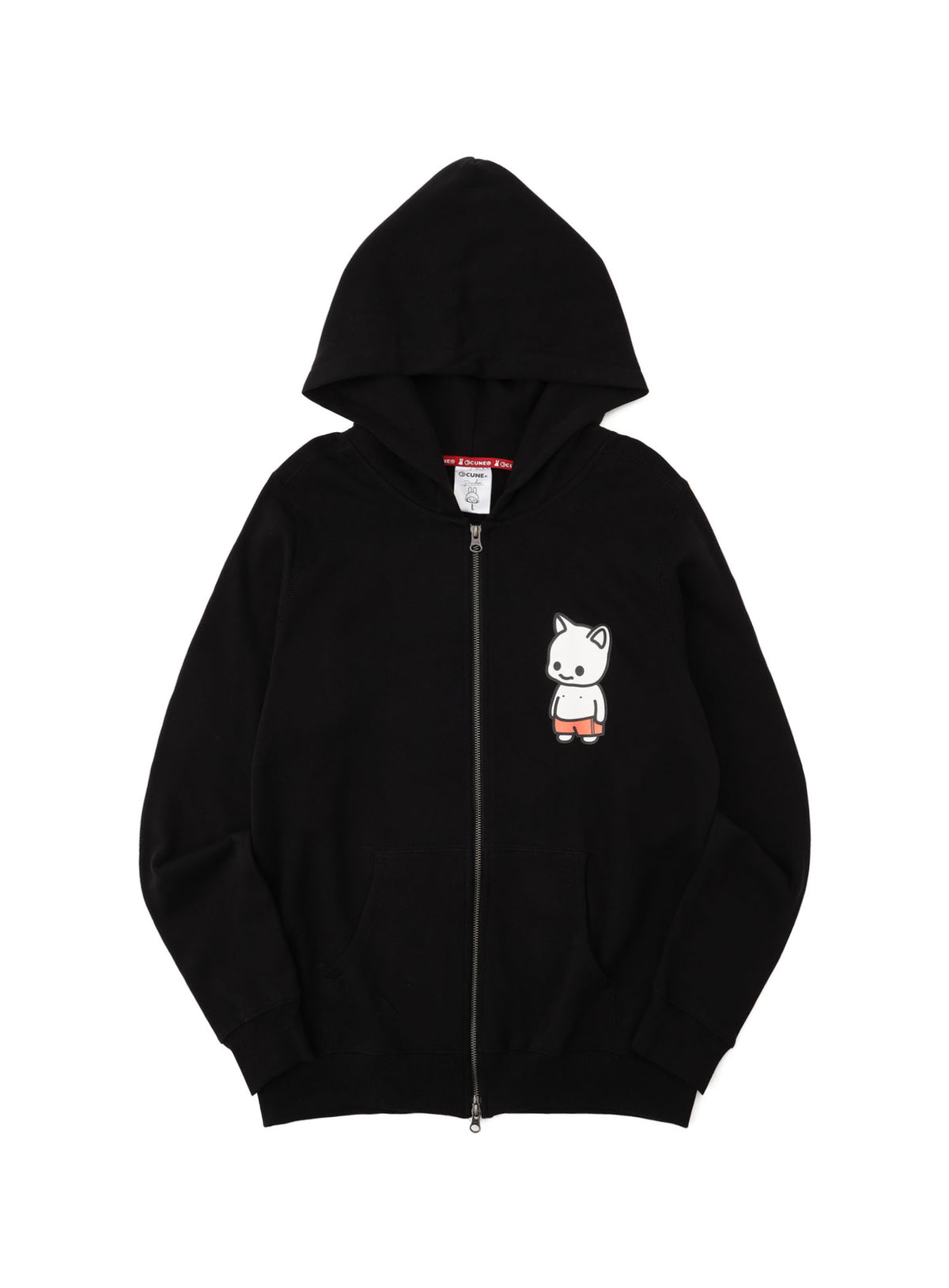 CUNE ZIP PARKA 風呂上がり