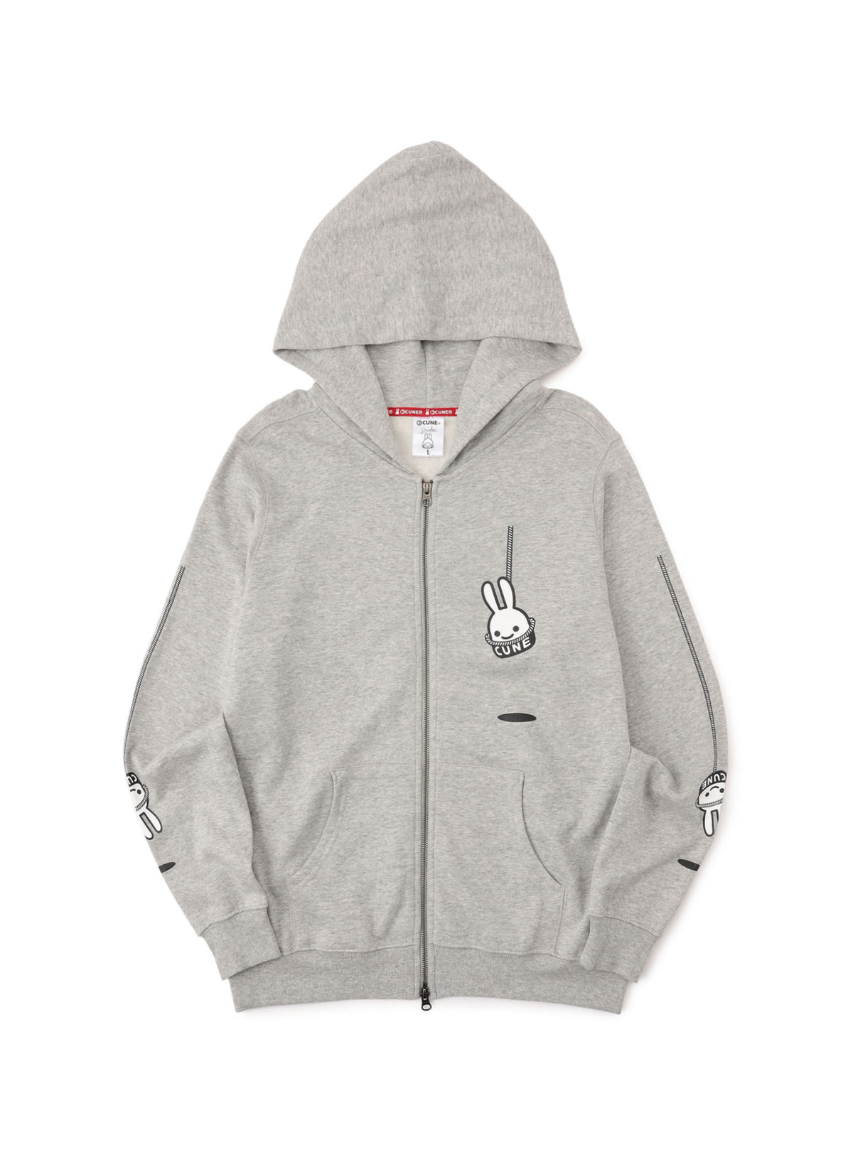 CUNE ZIP PARKA 吊るす