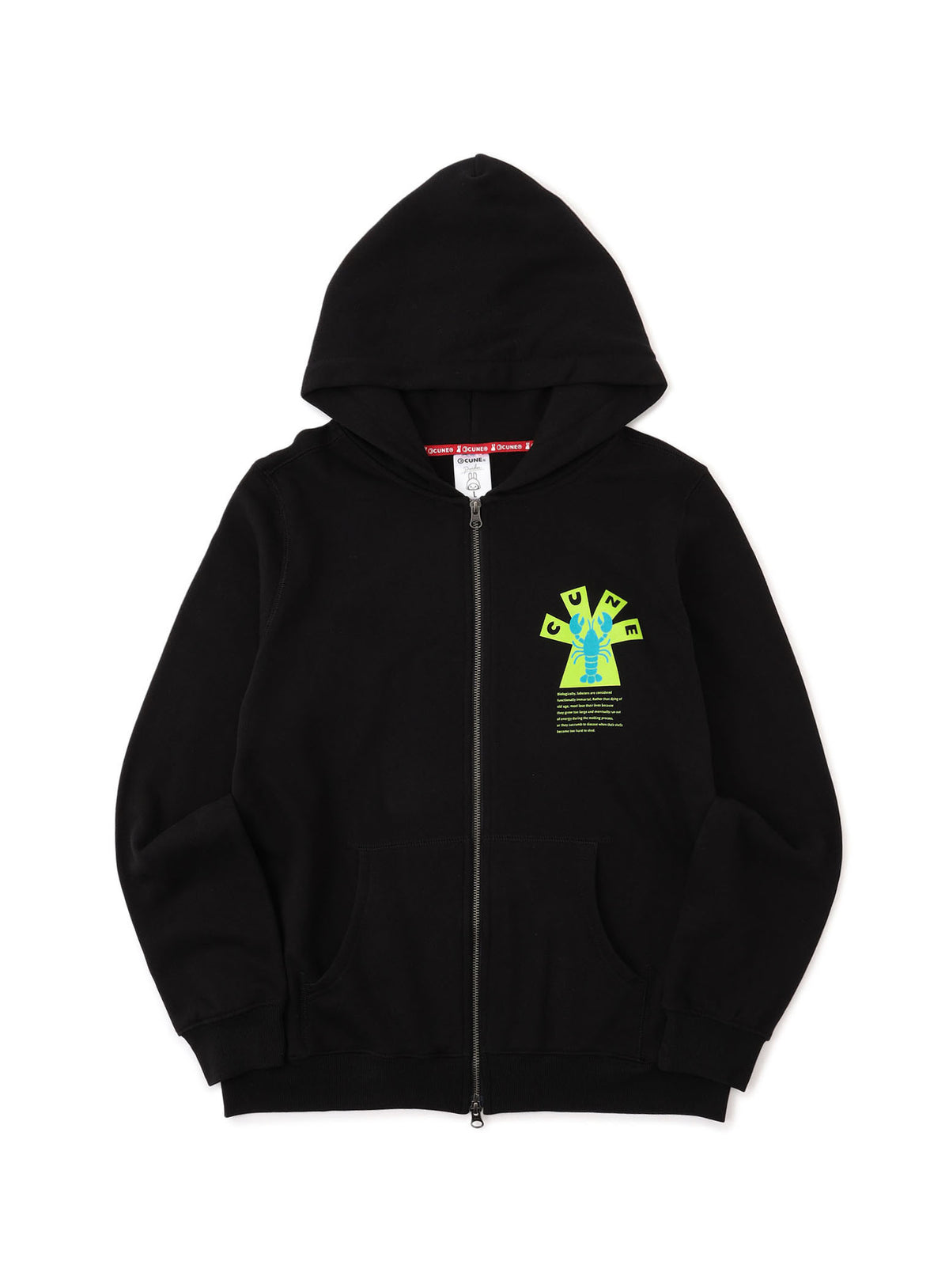 CUNE ZIP PARKA ロブスター