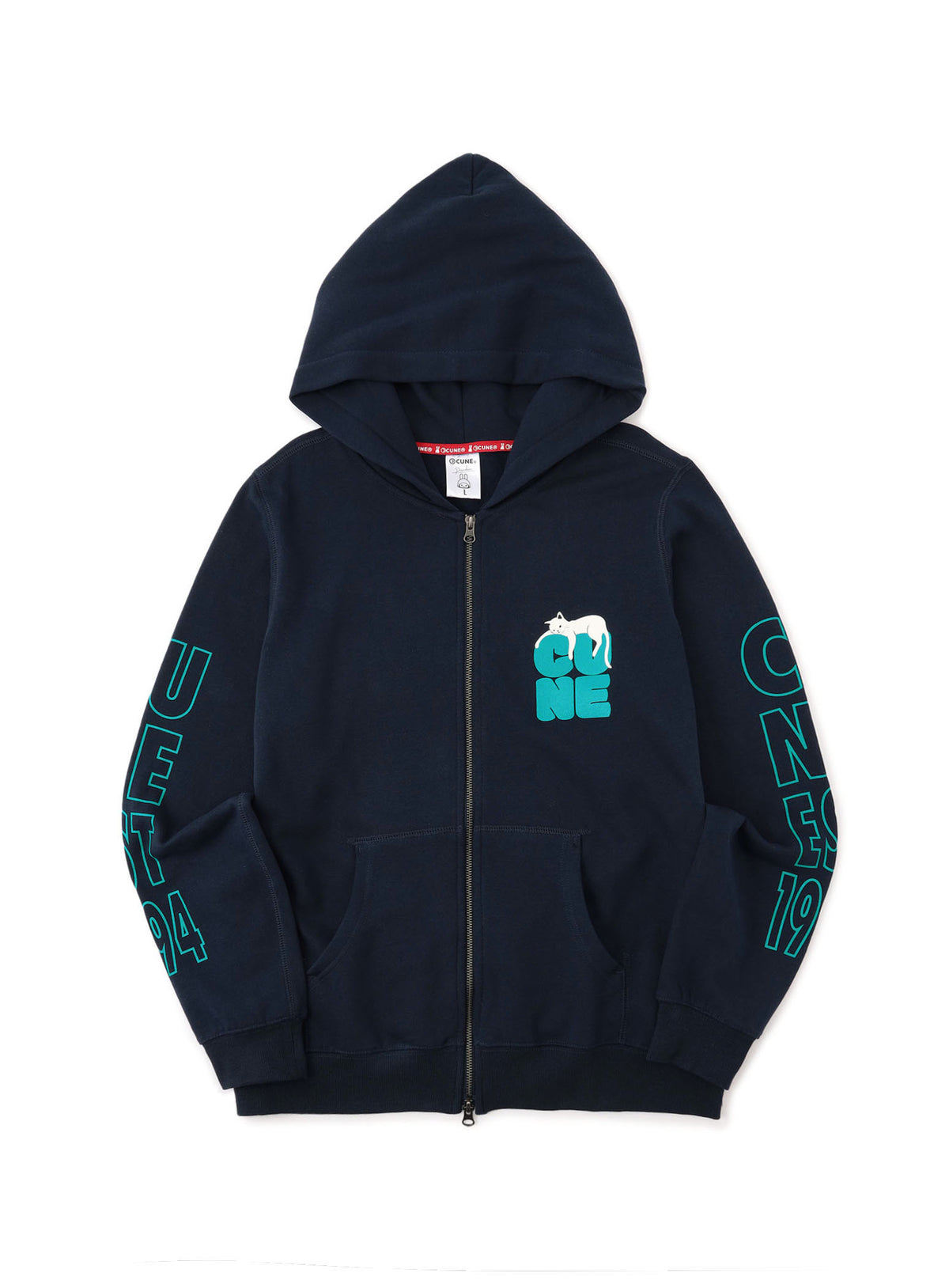 CUNE ZIP PARKA CUNE CAFE