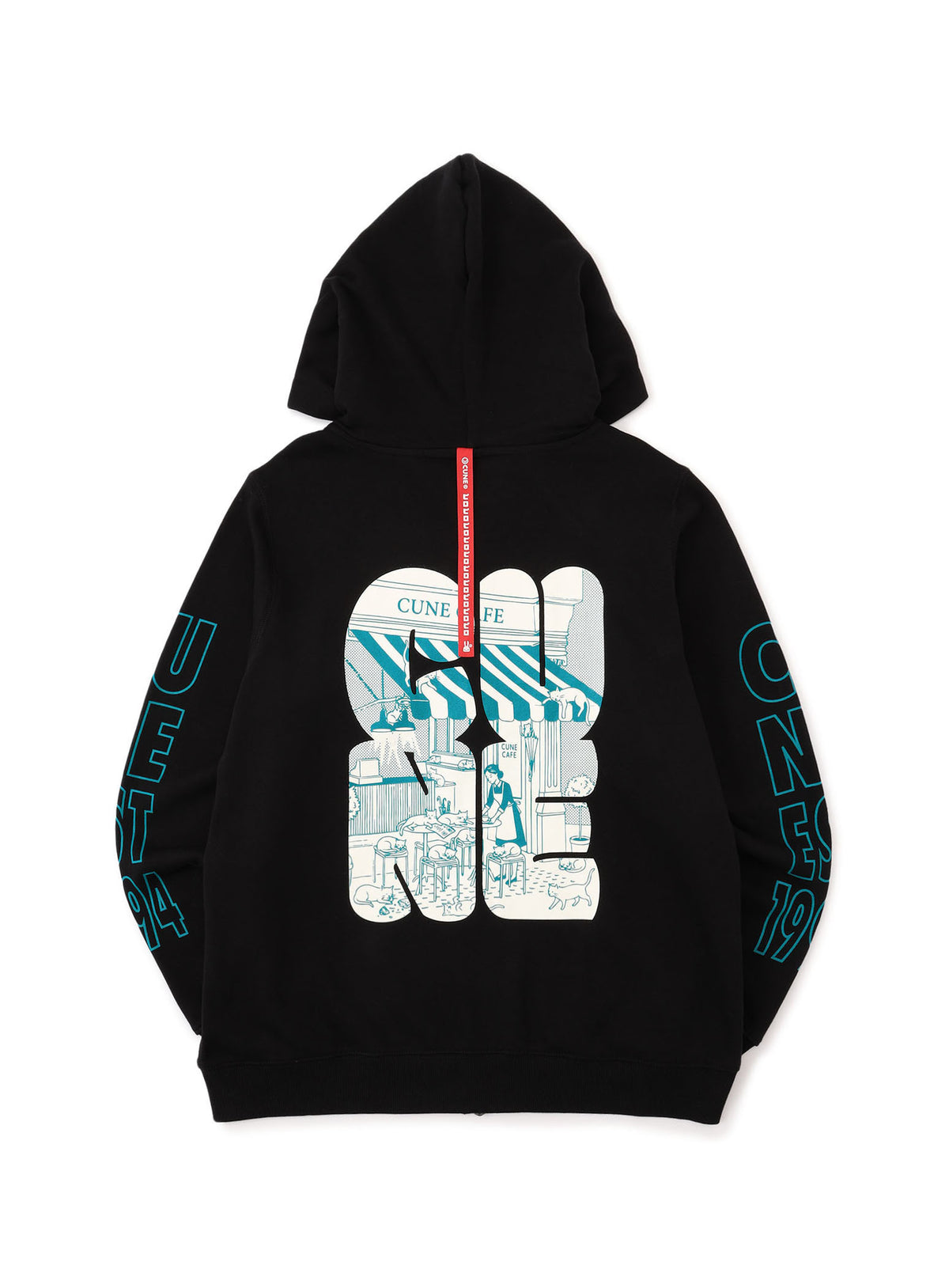 CUNE ZIP PARKA CUNE CAFE
