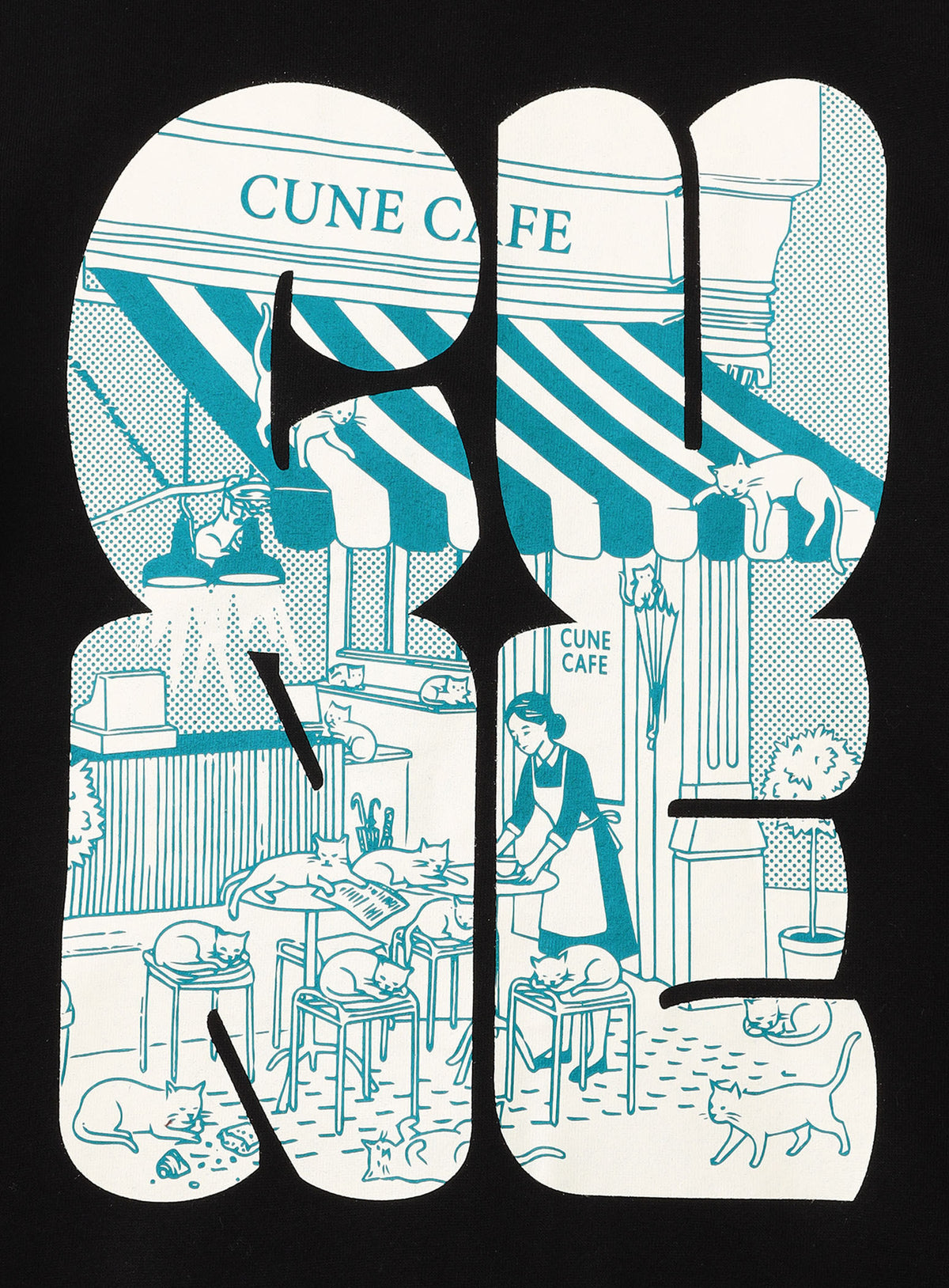 CUNE ZIP PARKA CUNE CAFE