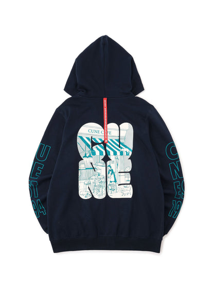 CUNE ZIP PARKA CUNE CAFE