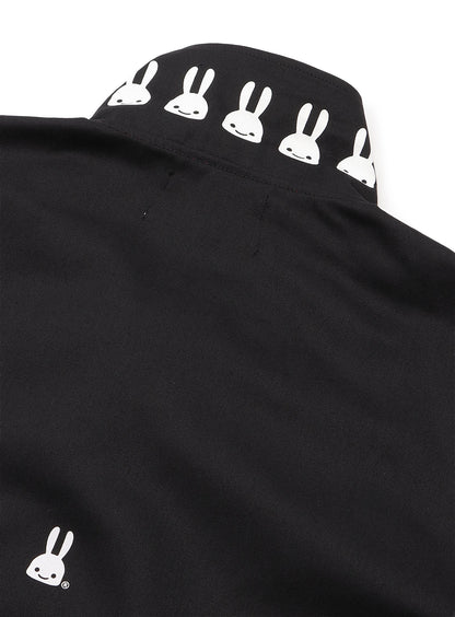 ツイルコーチジャケット シンプルウサギ