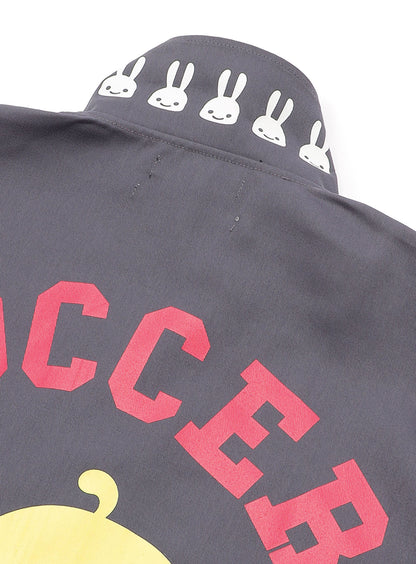 ツイルコーチジャケット おにぎりサッカー