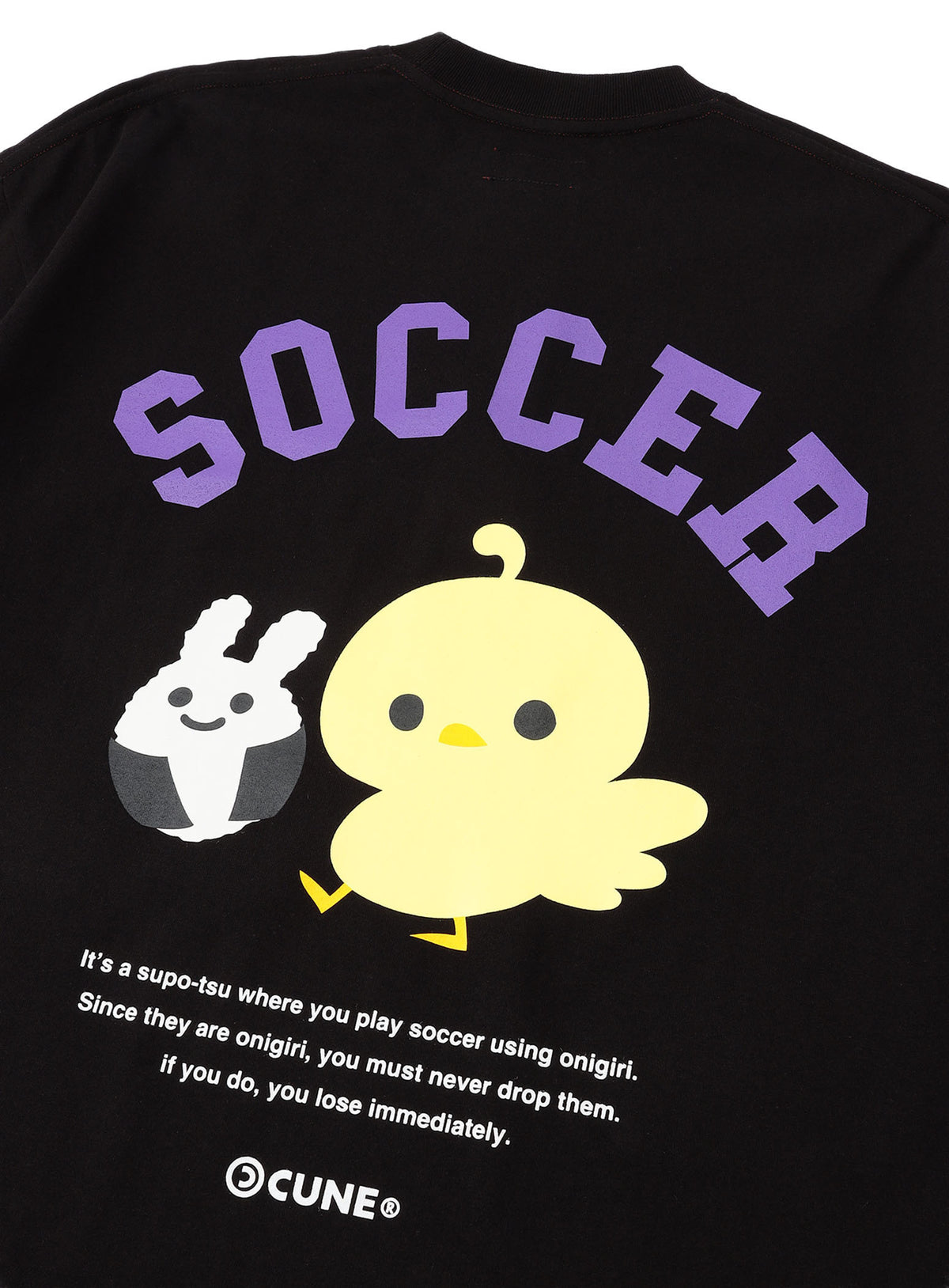 ビッグTEE おにぎりサッカー