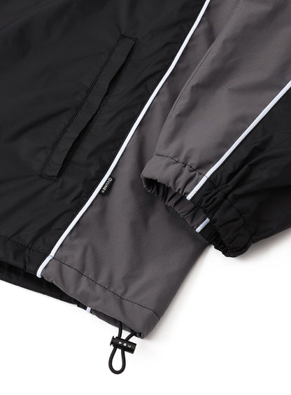 TEAM CUNE ナイロントラックジャケット BLACK