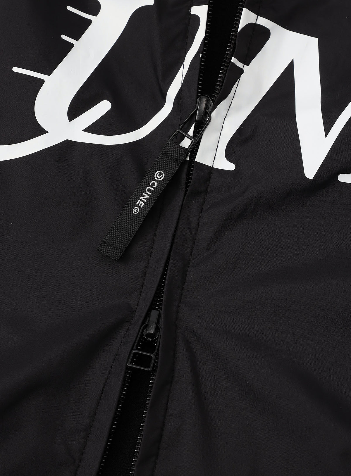TEAM CUNE ナイロントラックジャケット BLACK